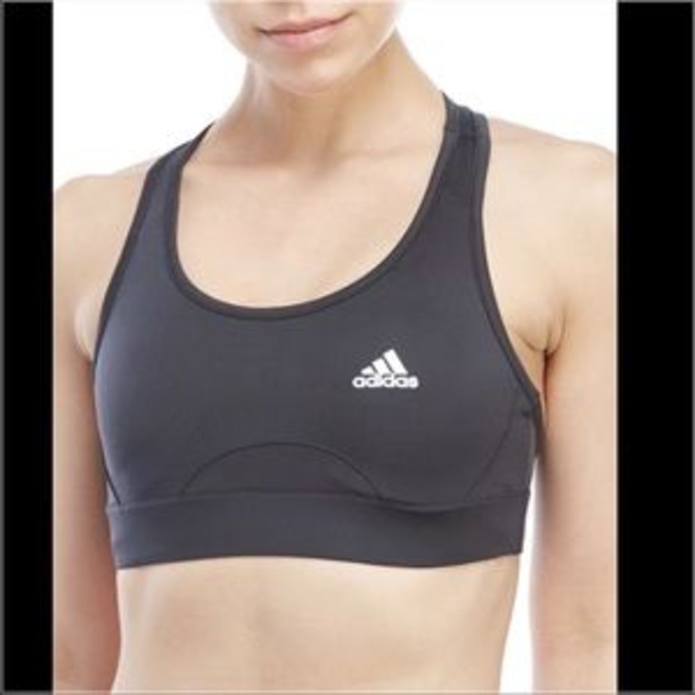 Adidas Adibase Dark Gray Bra